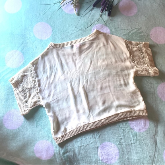 Crochet Boho Crop Top - Picture 3 of 4